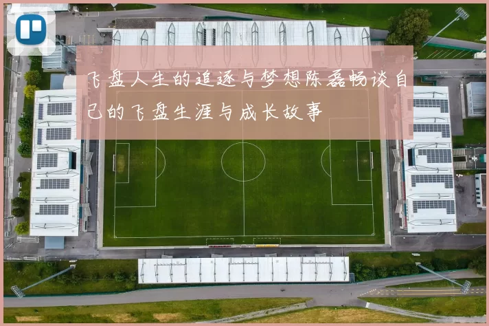 飞盘人生的追逐与梦想陈磊畅谈自己的飞盘生涯与成长故事
