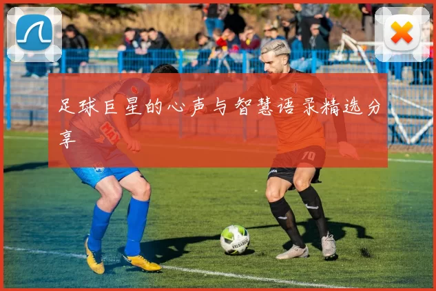 足球巨星的心声与智慧语录精选分享